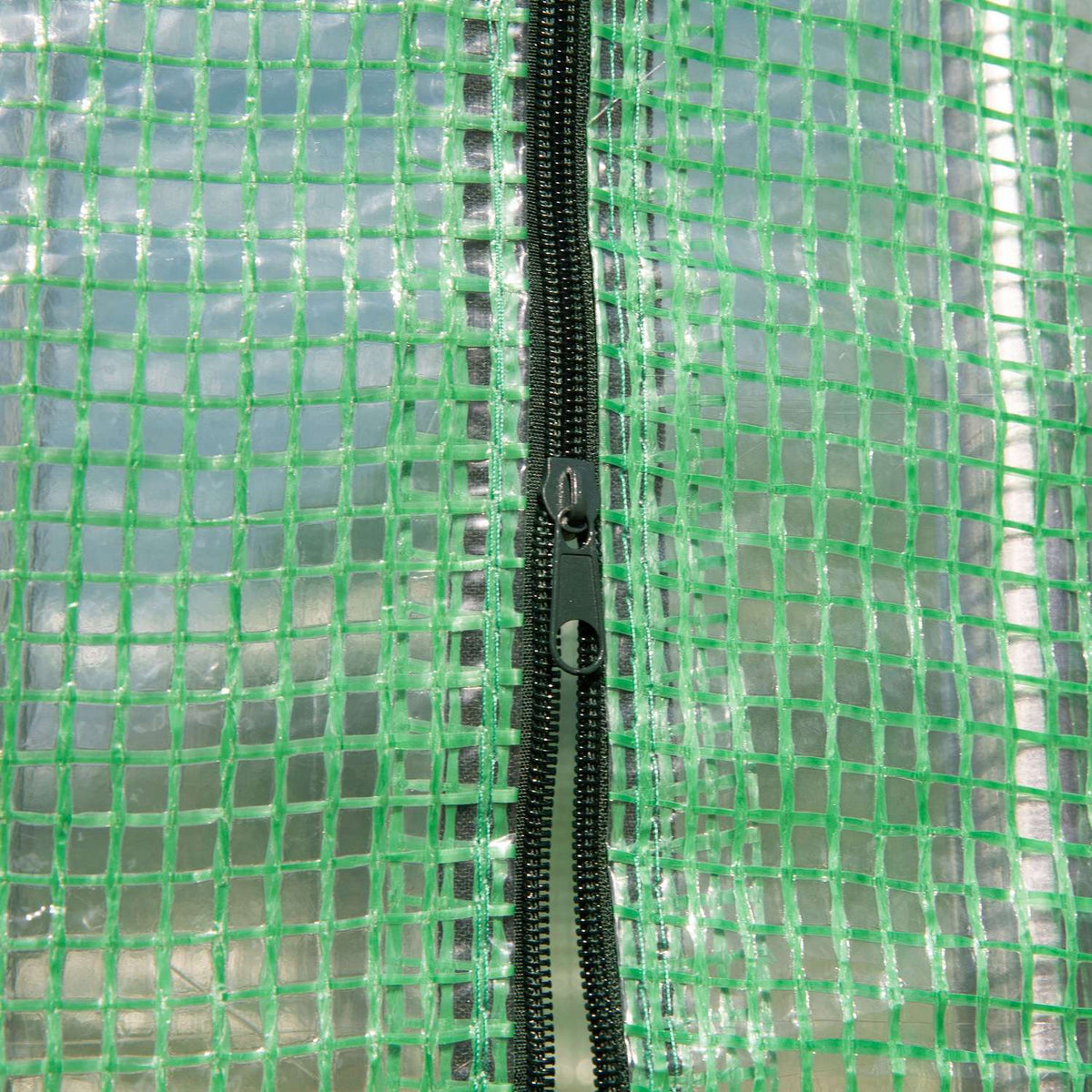 Foil greenhouse tomato greenhouse greenhouse 300 x 100 x 200 cm with 4 windows and 2 doors made of PE plastic and steel, ideal for garden