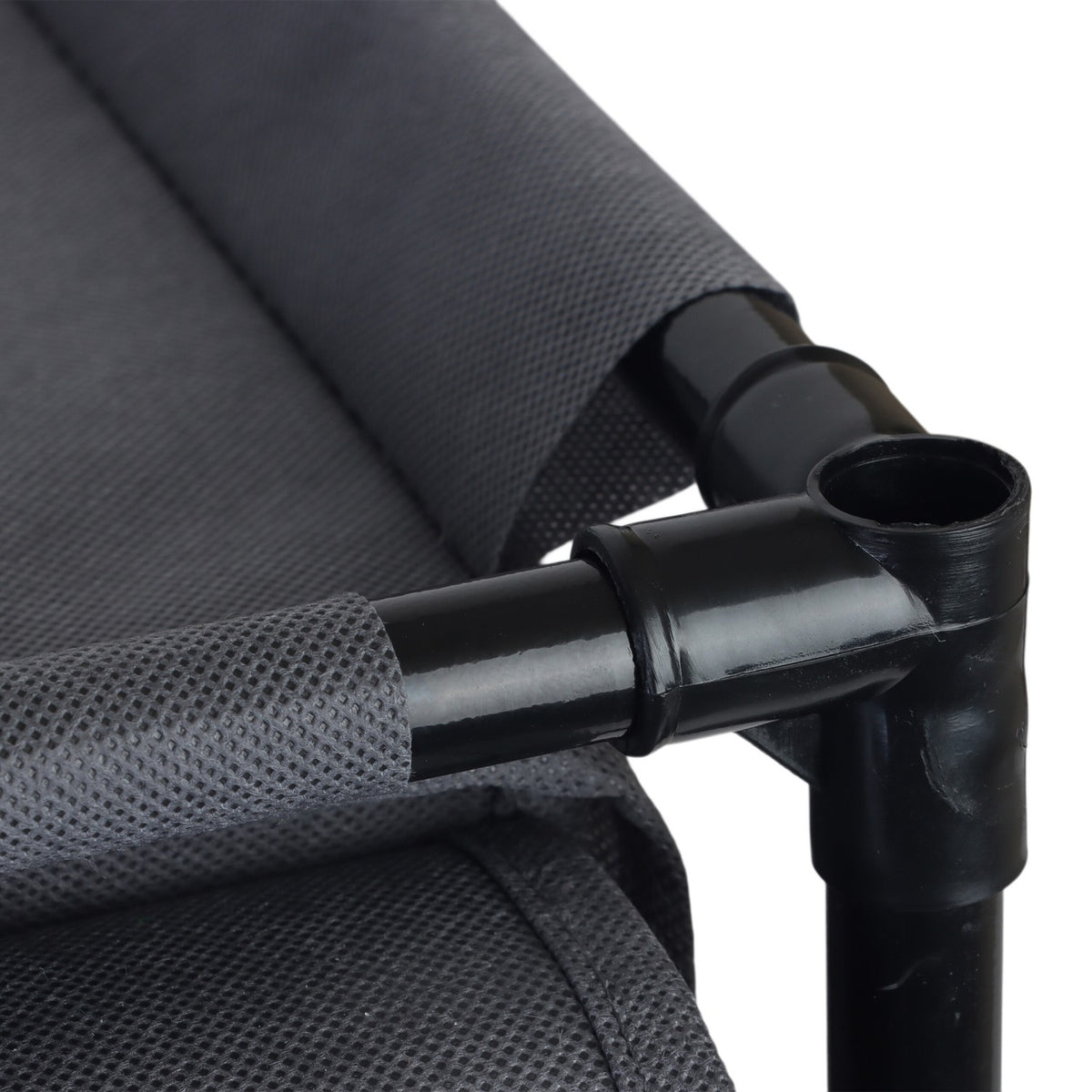 Foldable 16-Section Fabric Shoe Rack for Camping