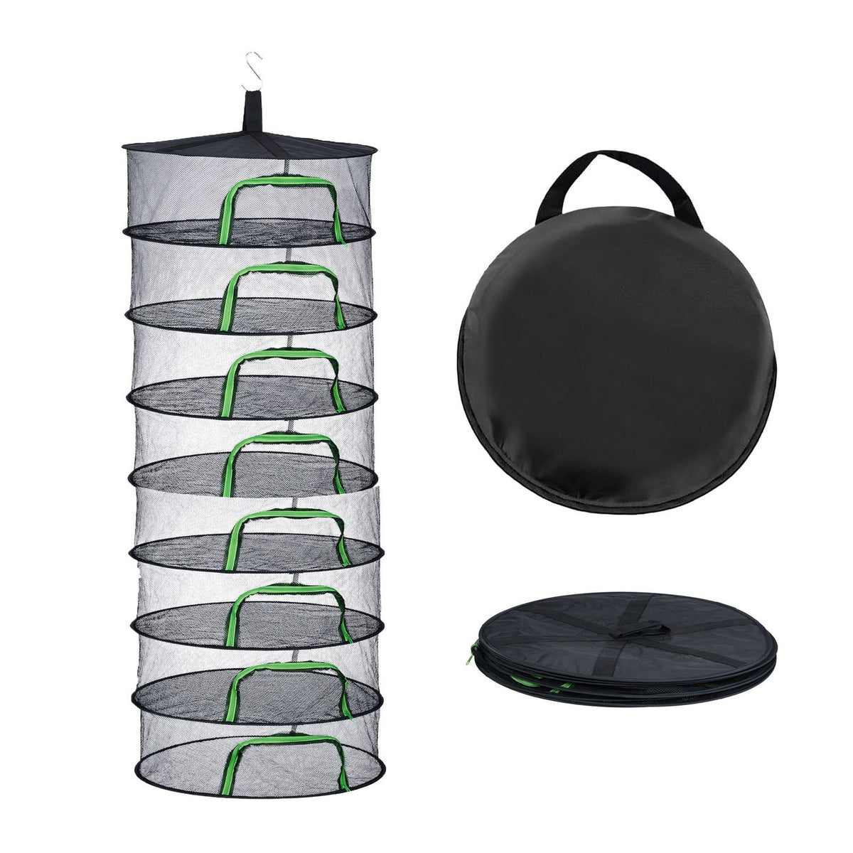 Foldable Drying Net for Herbs, Fruits, and Clothes