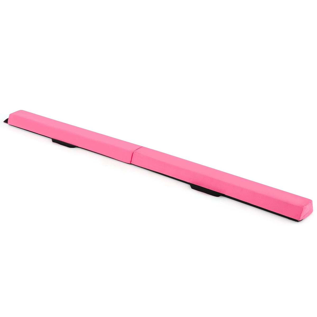 Foldable Gymnastics Balance Beam, 210 cm, Pink, Non-Slip