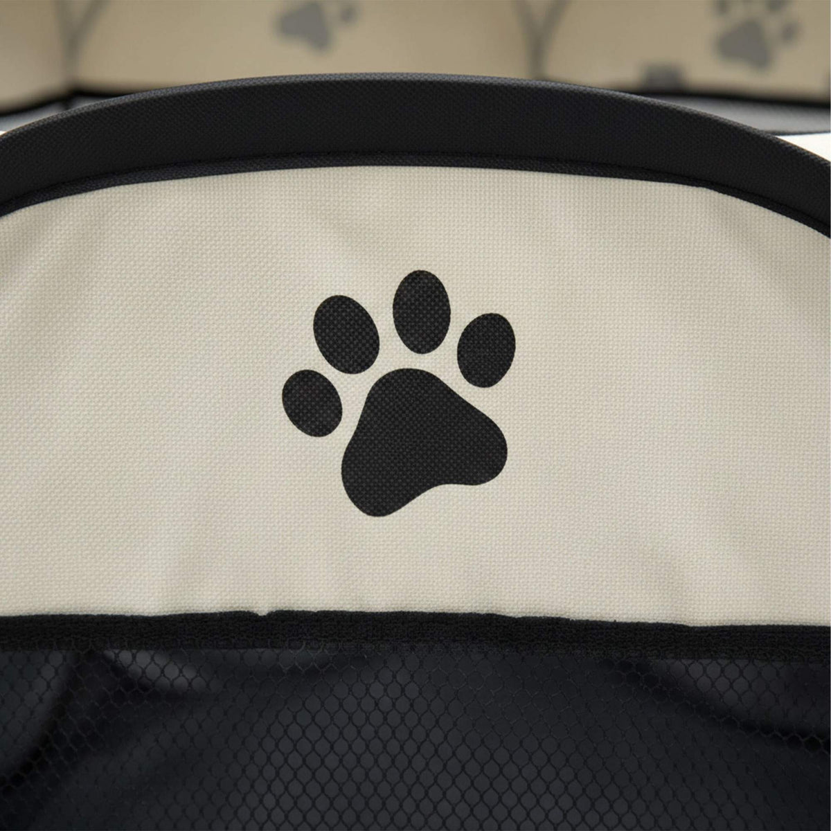 Foldable Indoor & Outdoor Pet Playpen, Weather-Resistant