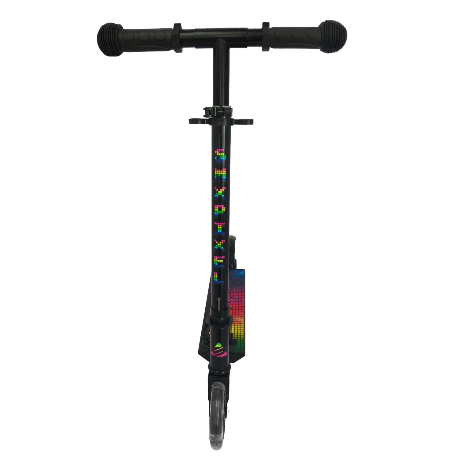 Foldable Kick Scooter, 120mm Light-Up Wheels, Adjustable Height