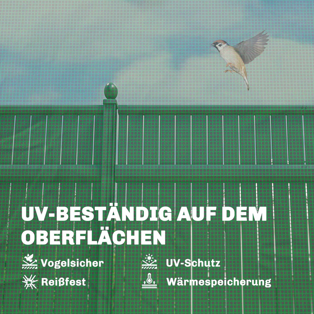 Foldable Pop-Up Greenhouse, 295x200x270 cm, UV-Protected