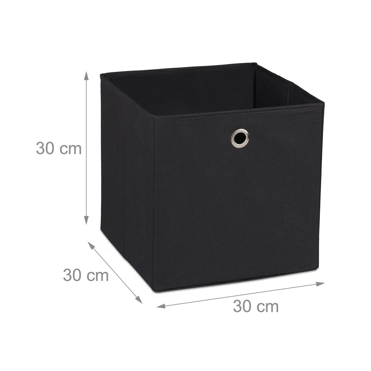 Foldable Shelf Storage Baskets – Set of 4, Fabric Organizers
