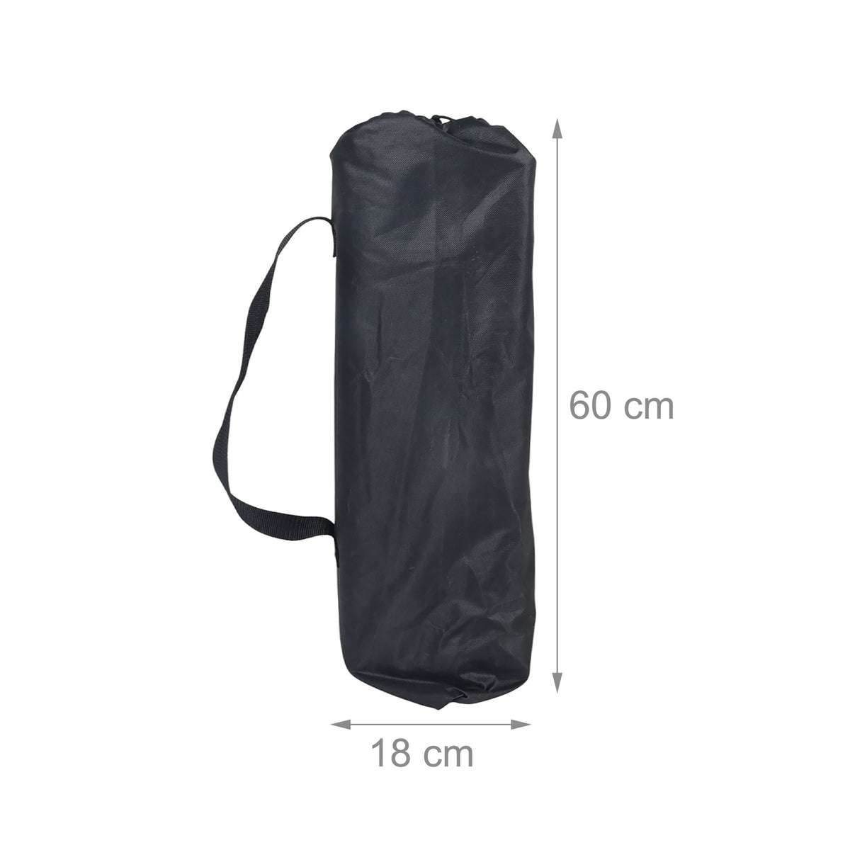 Foldable Steel Camping Table with Carry Bag