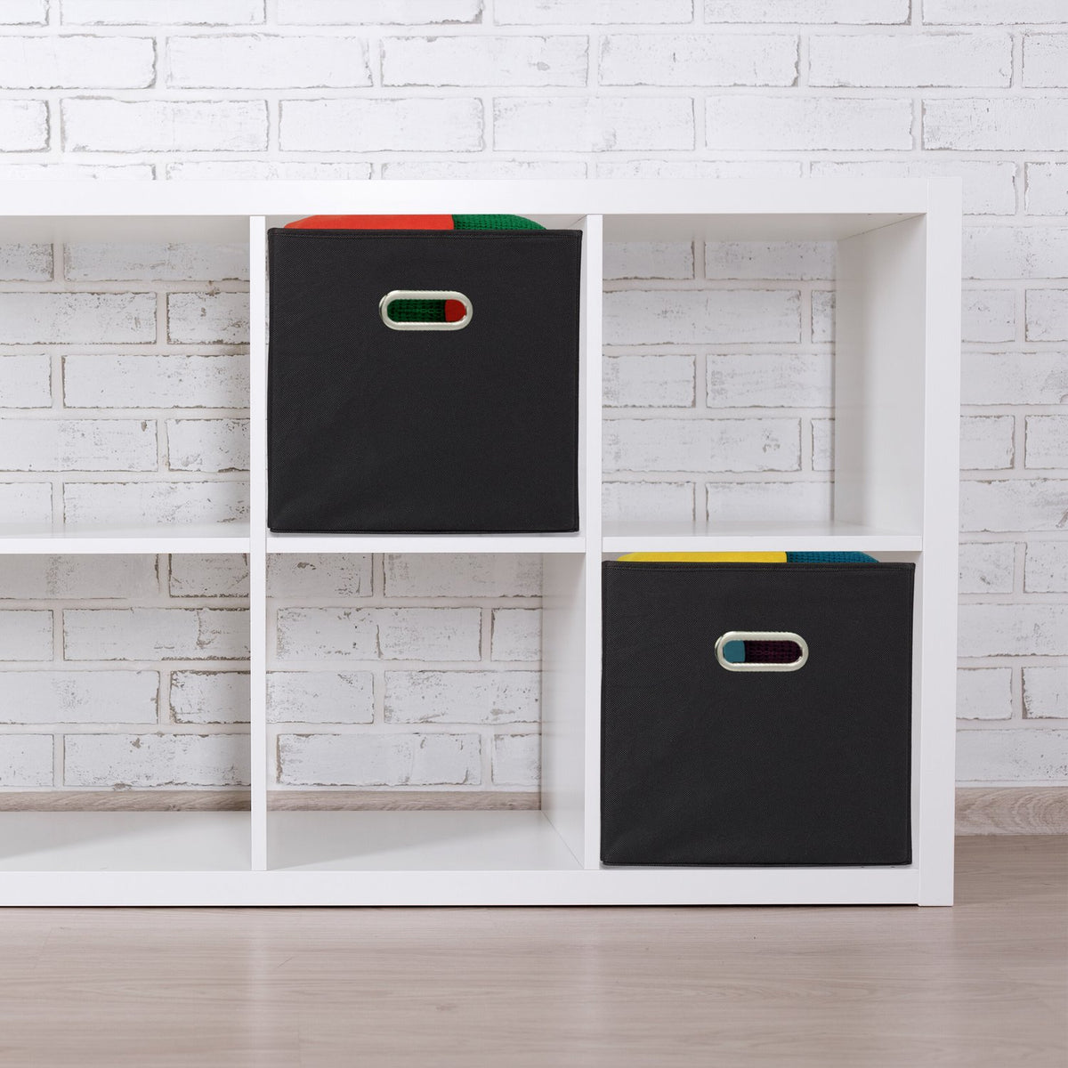Foldable Storage Baskets – Set of 4, Organiser Boxes