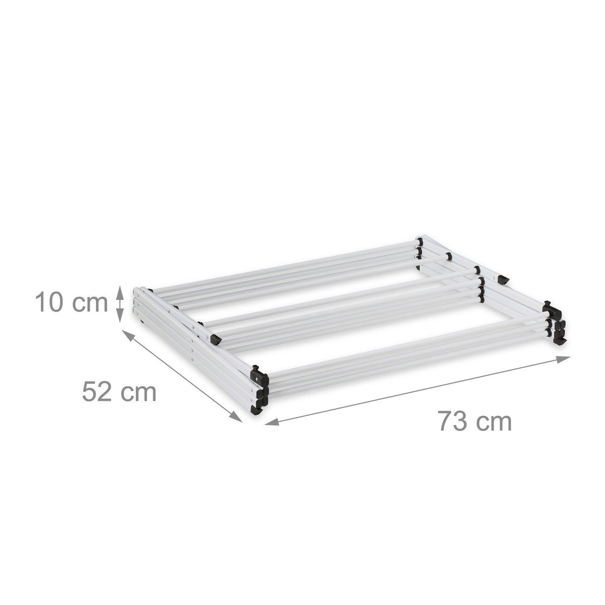 Foldable coat hanger in metal