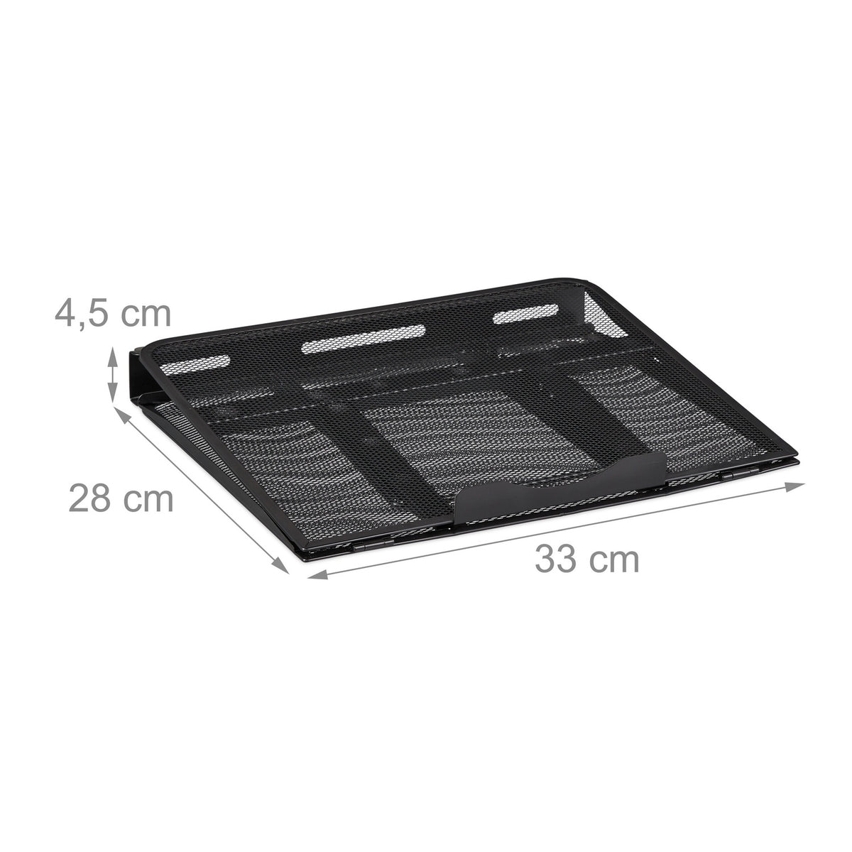 Foldable laptop stand