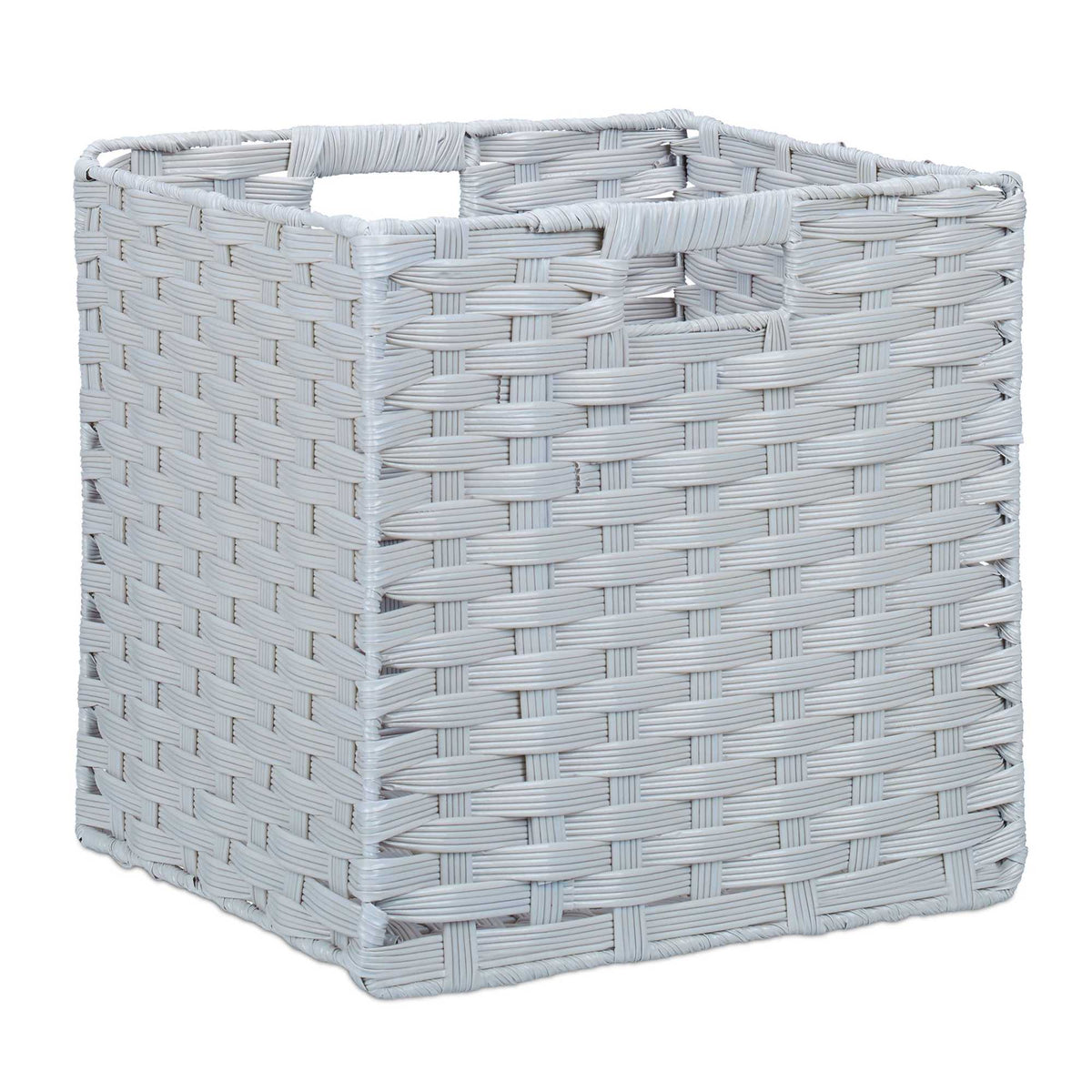 Foldable storage basket