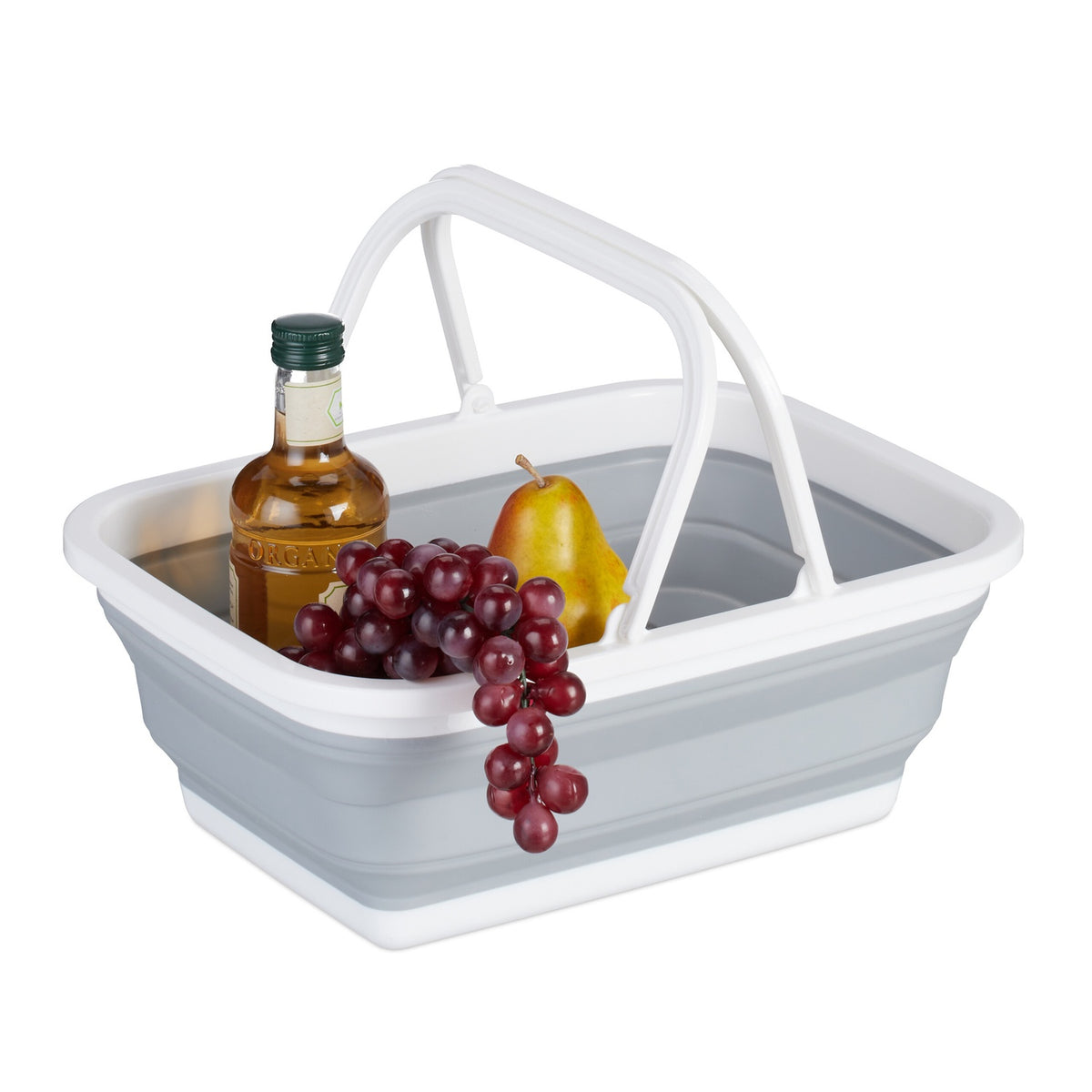 Folding Basket with Handle – Waterproof, Space-Saving