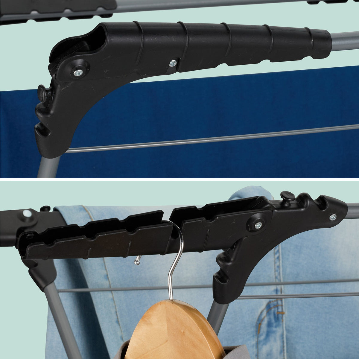 Folding Clothes Airer – Indoor/Outdoor Laundry Rack