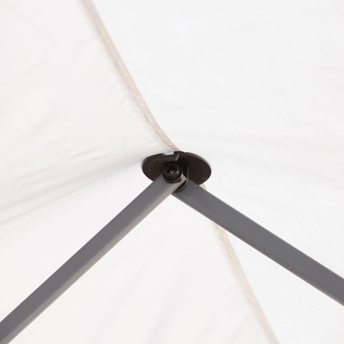 Folding Gazebo Garden Gazebo Pop-Up Gazebo Steel + Oxford + Mesh With Bag Outdoor Cream White 5.9 X 2.95 X 2.5 M