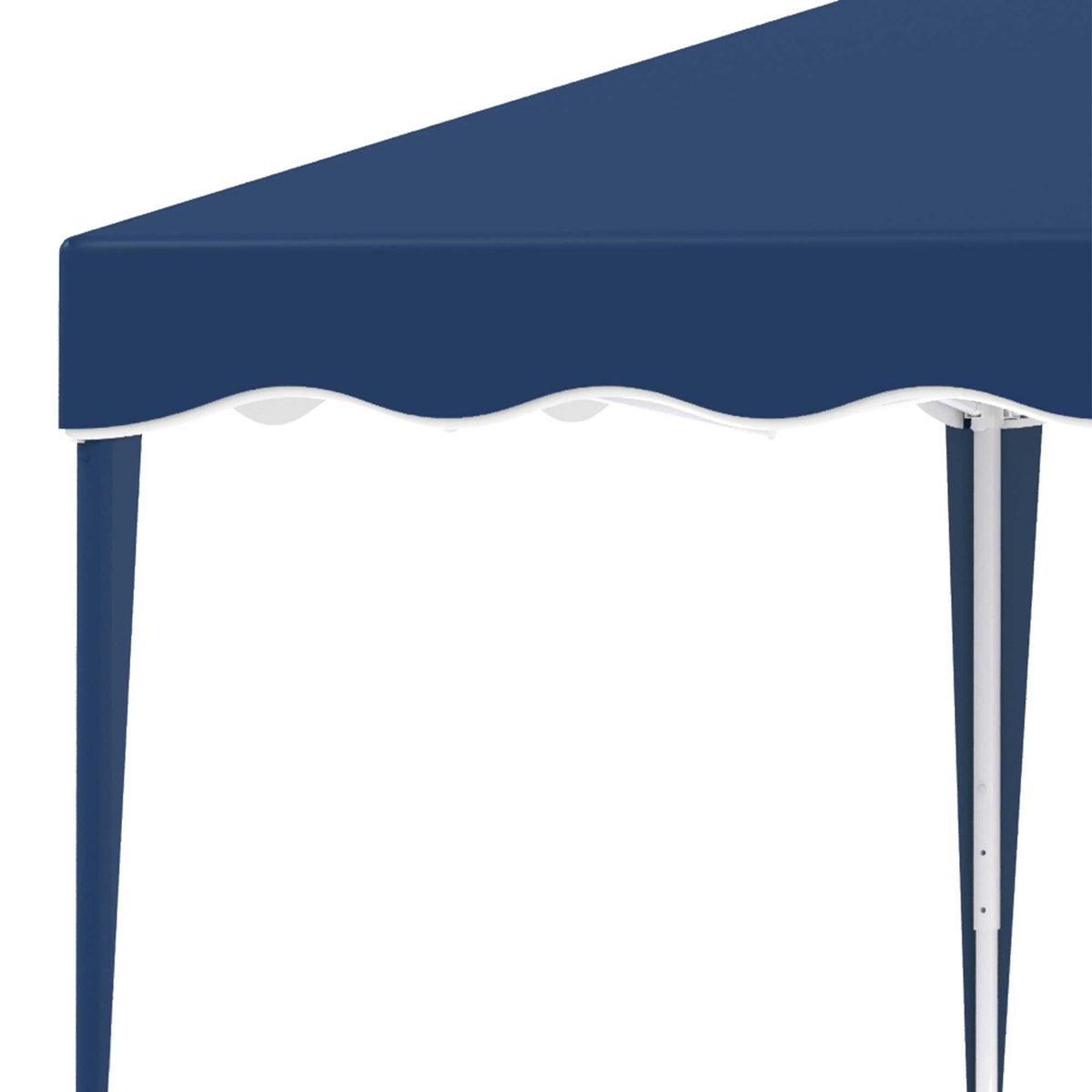 Folding Gazebo Gazebo 3 X 3 M Garden Gazebo Foldable Party Tent Height Adjustable Garden Tent With Transport Bag Uv Protection Steel Oxford Blue