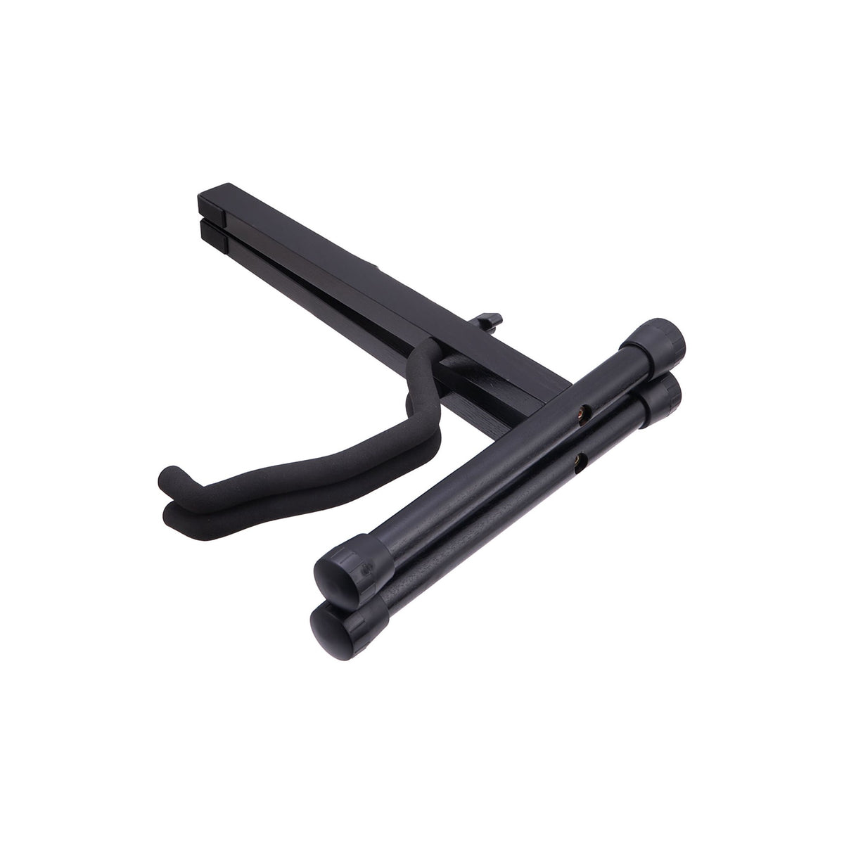 Folding Guitar Stand, Foam-Padded, Adjustable A-Frame