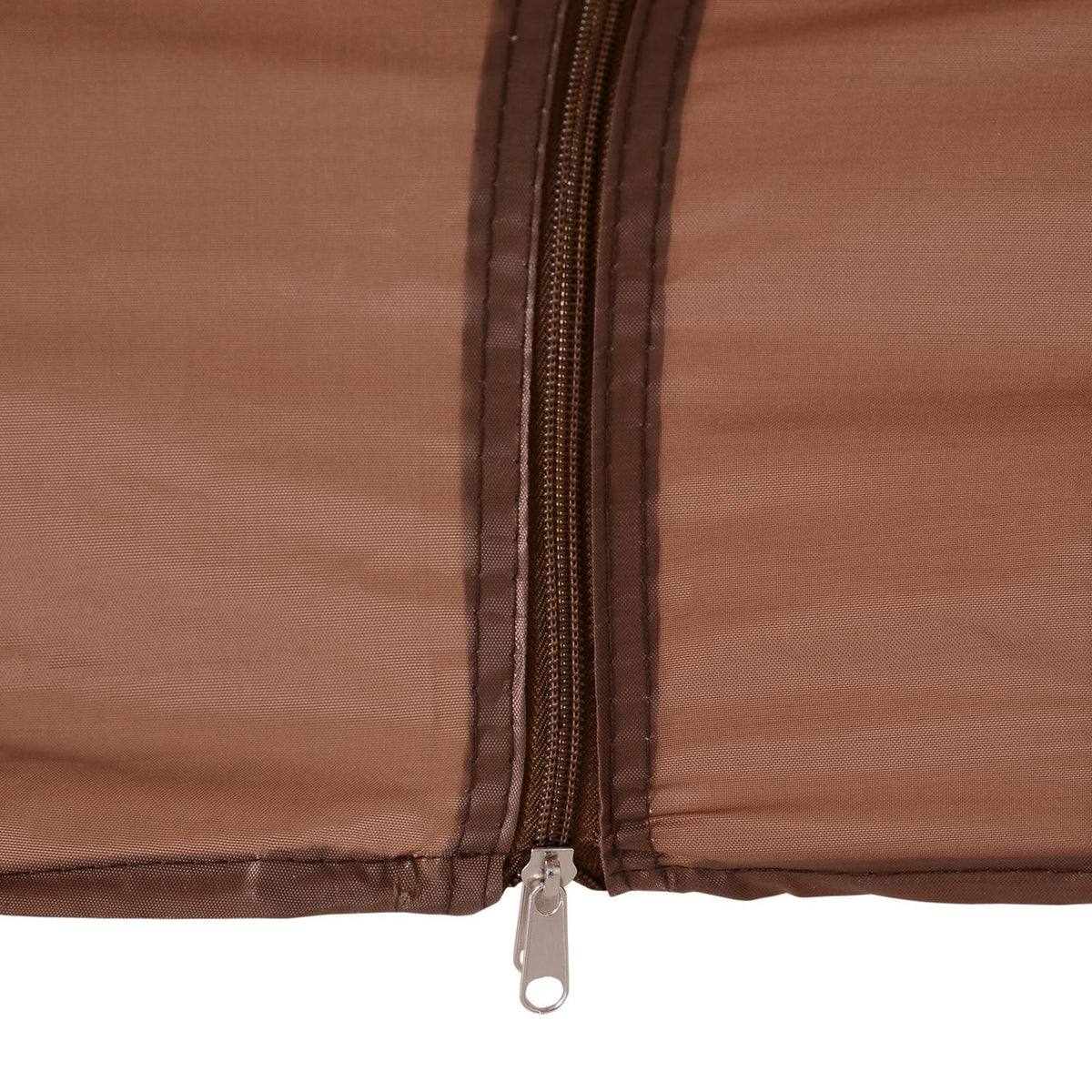 Folding Pavilion Garden Tent 3.25X3.25X2.65M Side Walls Pop-Up Tent Khaki