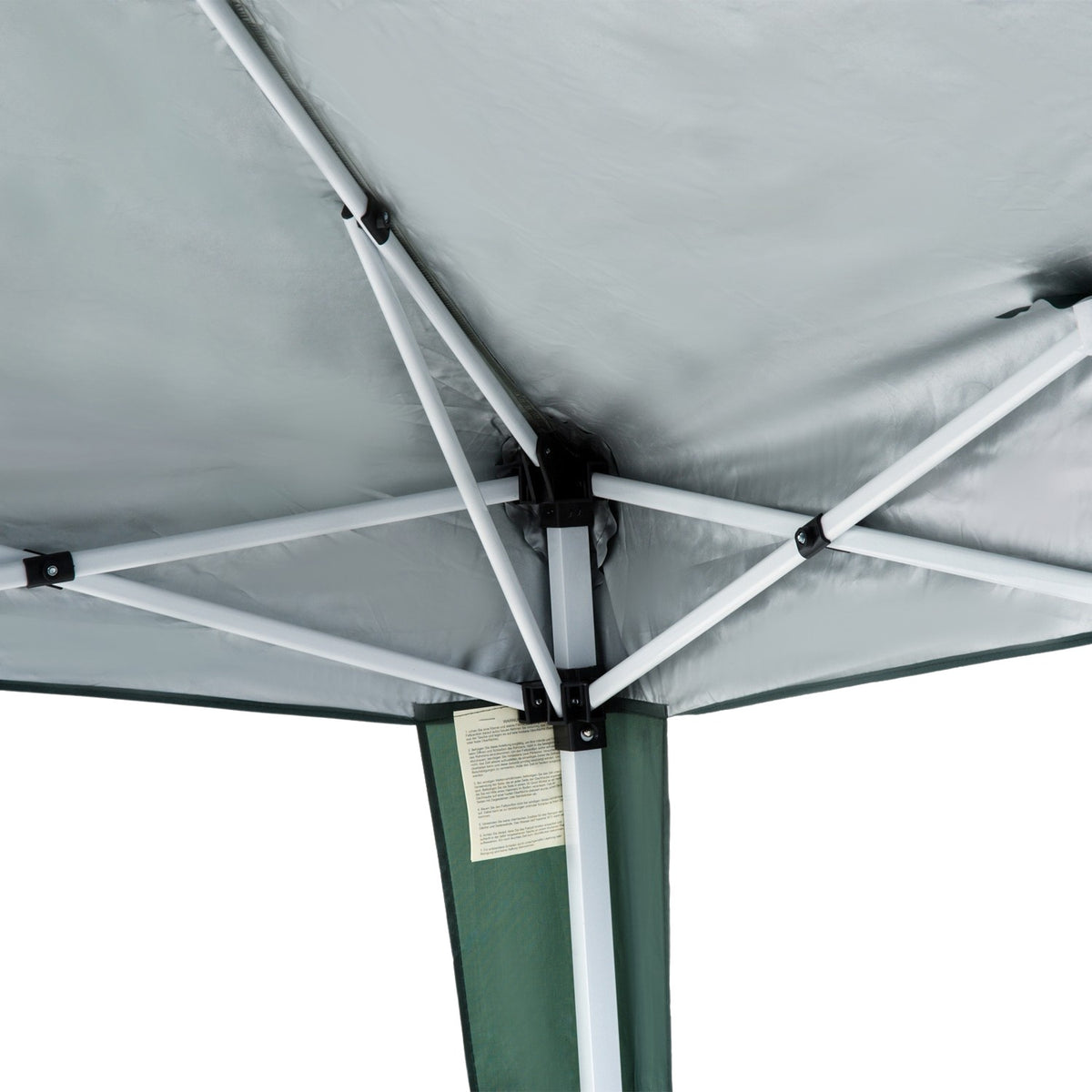 Folding Pavilion Pavilion Folding Tent Party Tent Incl. Carrying Bag 2.4X2.4M Steel Green