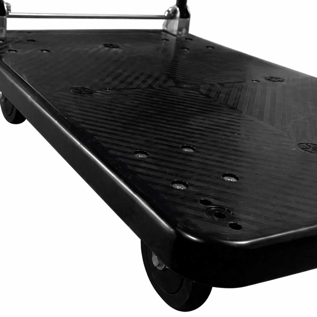 Folding Platform Trolley, 300kg Capacity – Black