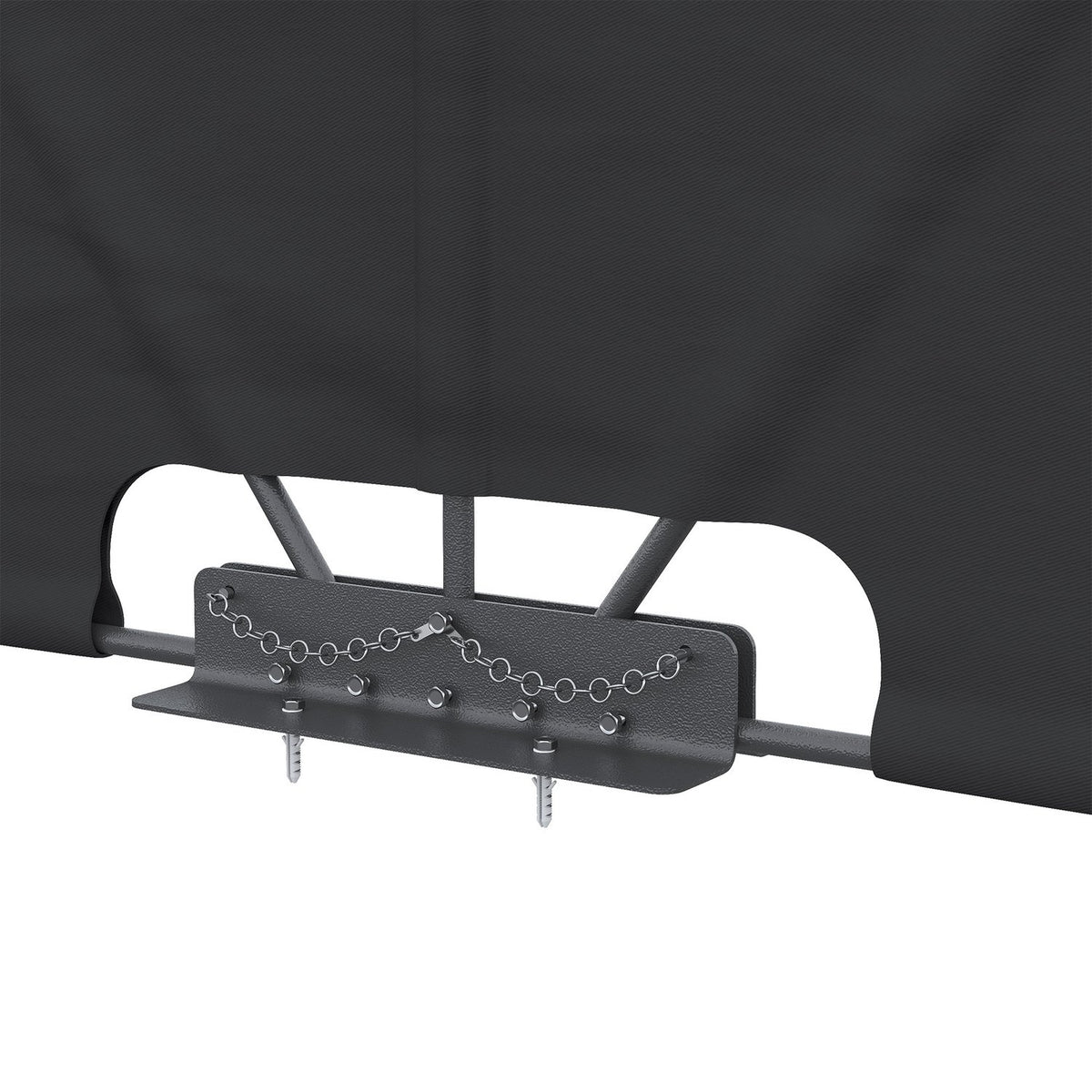 Folding Side Awning, 237 X 160Cm Garden Awning, Privacy Screen With Uv Protection, Wind Protection With Steel Frame, For Balcony, Terrace, Polyester, Dark Gray