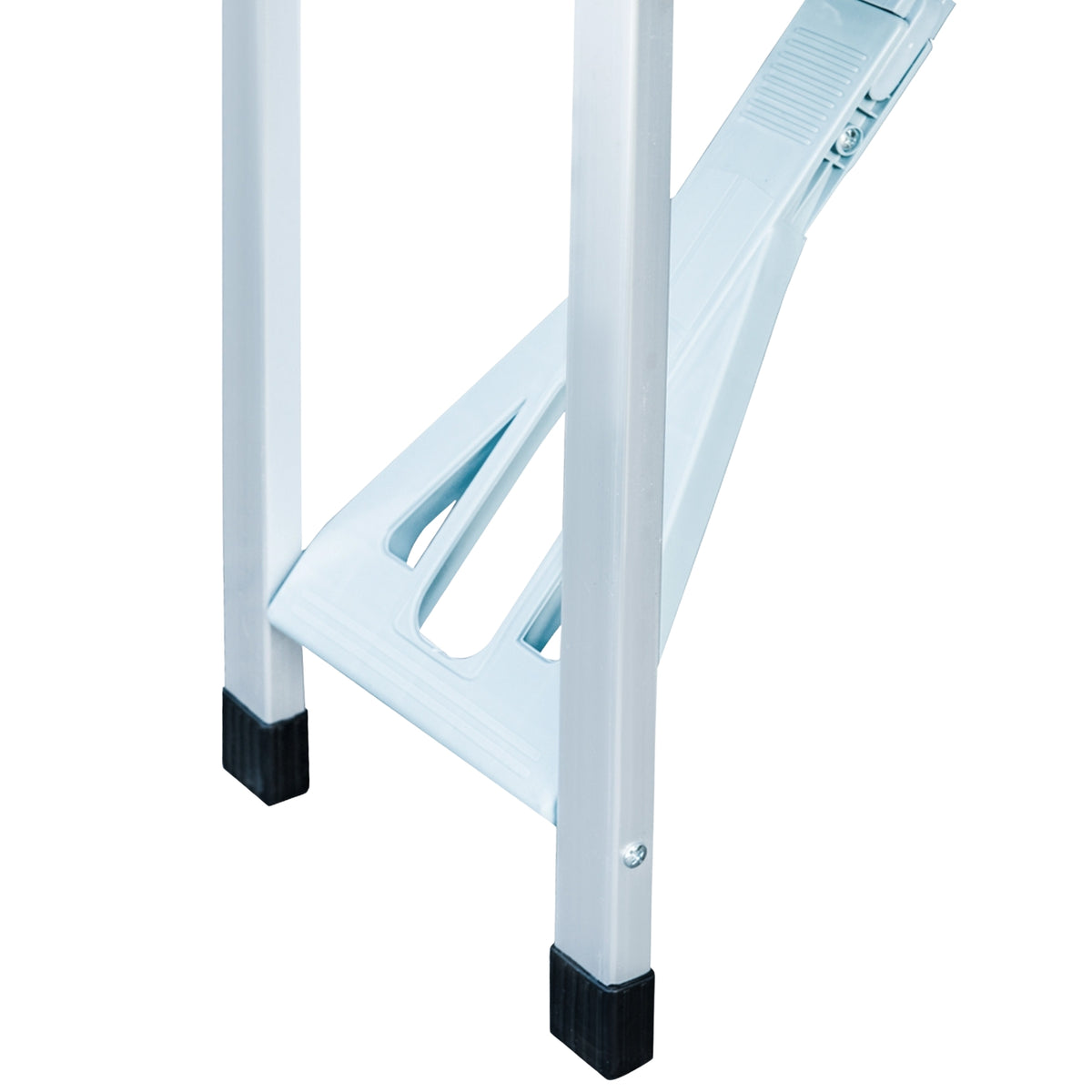 Folding Table With Seats Aluminum Picnic Suitcase Seating Group, Portable, Silver & Mdf, 84.5X67.5X66.5 Cm, For Camping & Outdoor