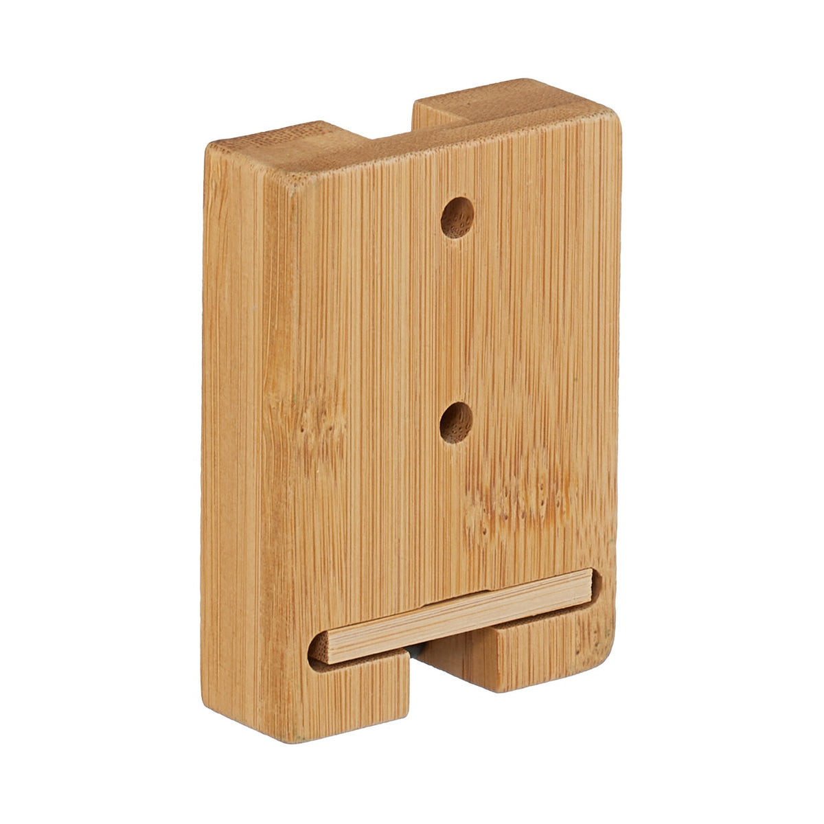 Folding Wall Hooks Set, Bamboo, Space-Saving Design