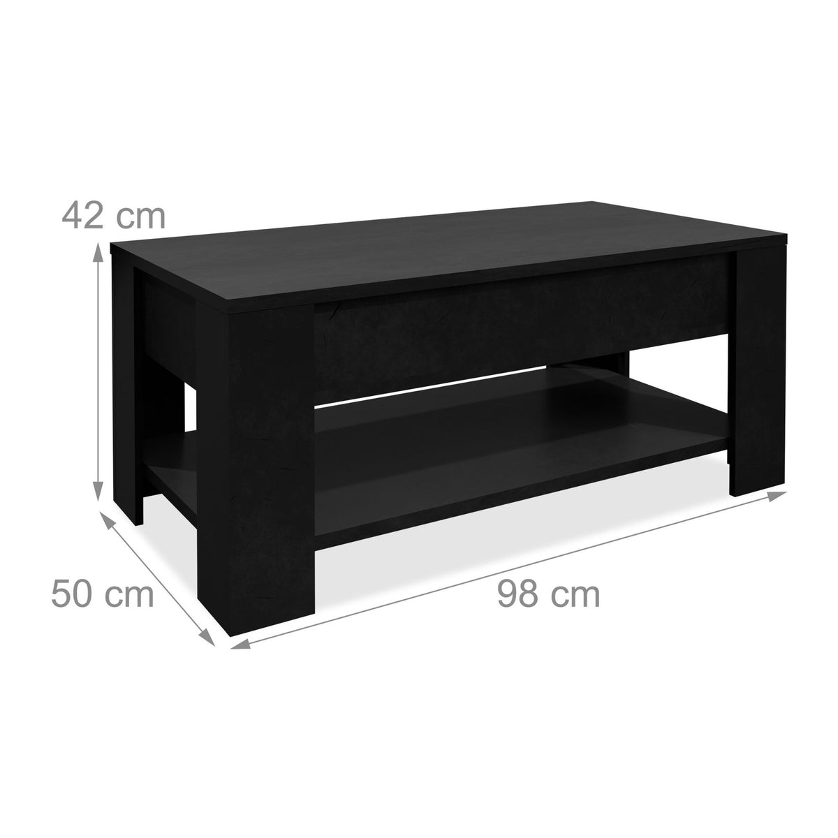 Folding coffee table