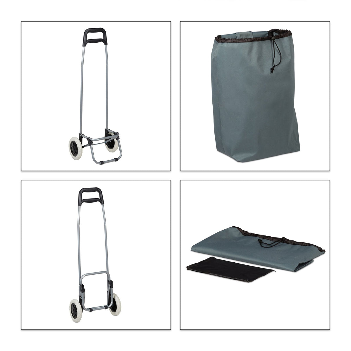 Folding shopping cart