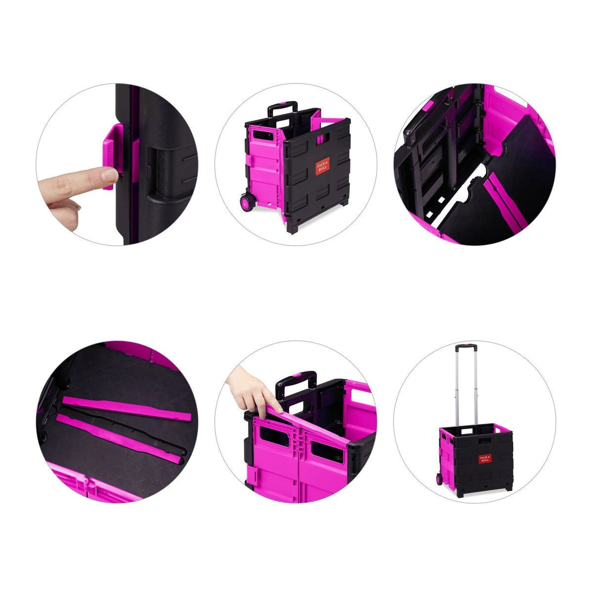 Folding shopping cart