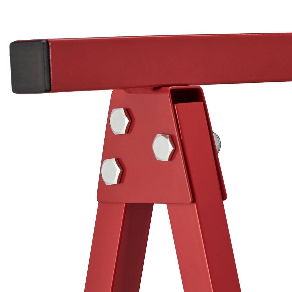 Folding stands, set of 2 in red