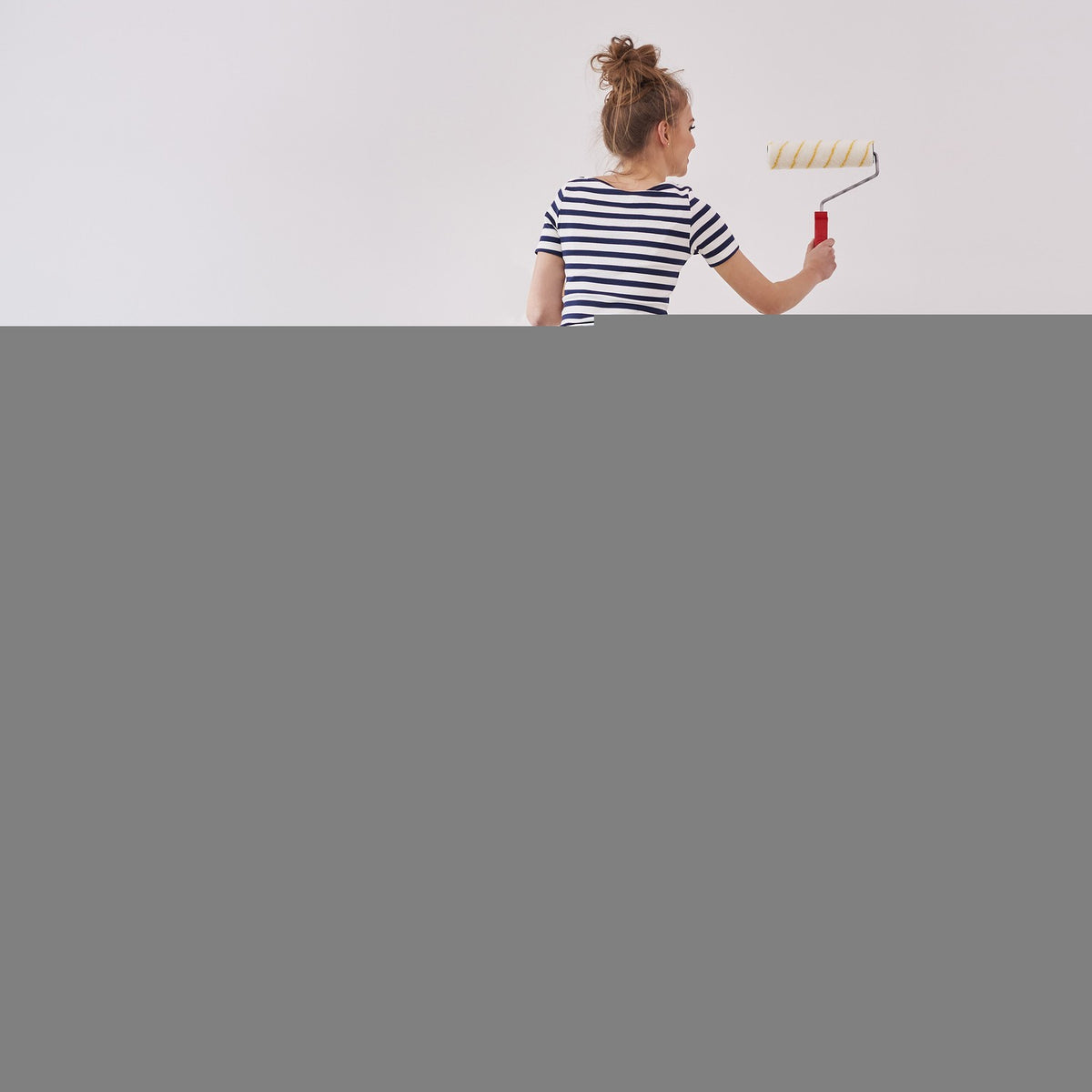 Folding stepladder, 3 steps