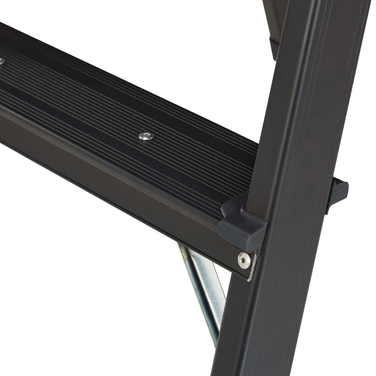Folding stepladder in aluminium