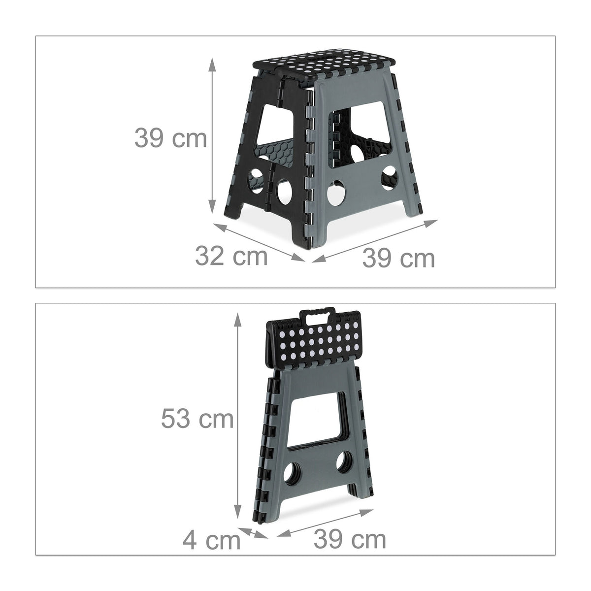 Folding stool XL