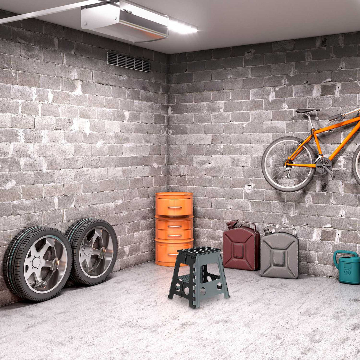 Folding stool XL