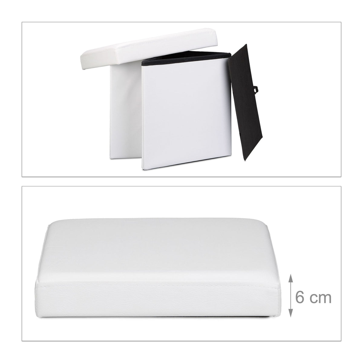 Folding stool artificial leather