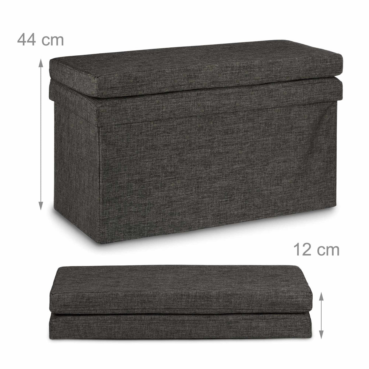 Folding stool with backrest L
