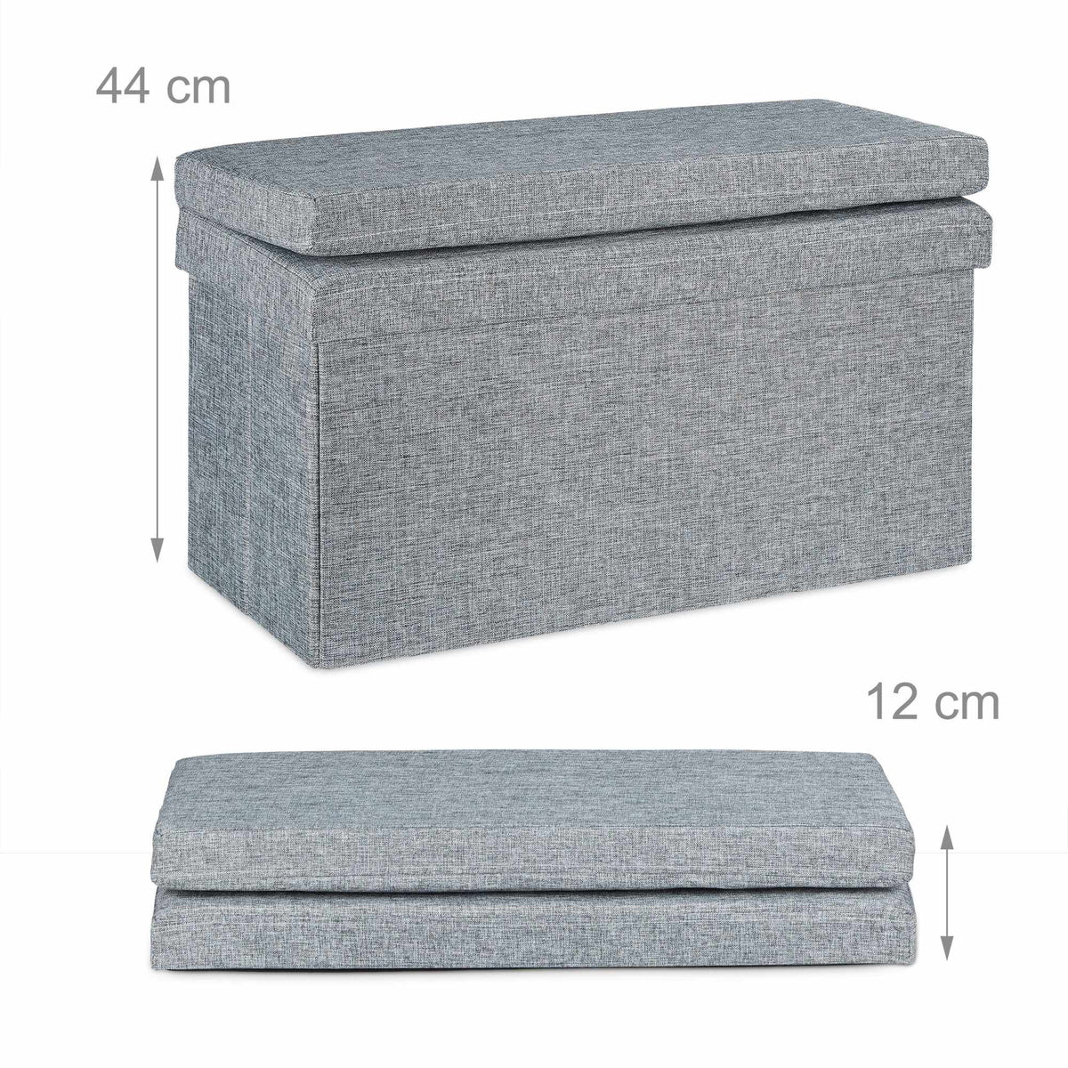Folding stool with backrest L