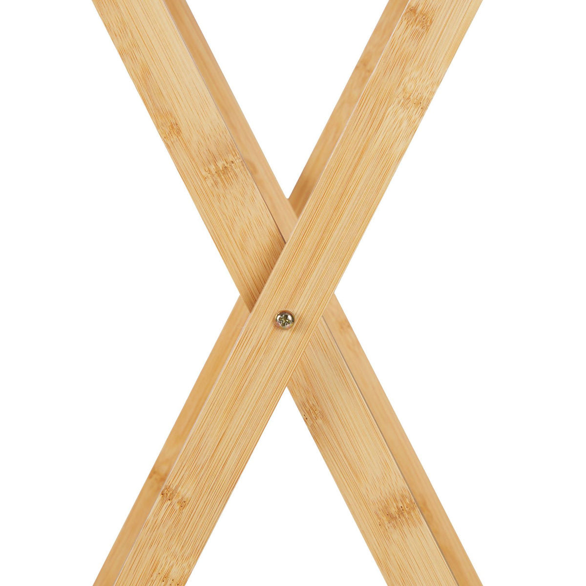 Folding table in bamboo