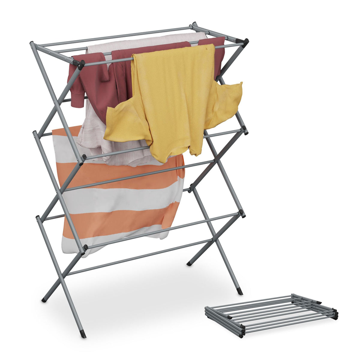 Folding tower clothes horse