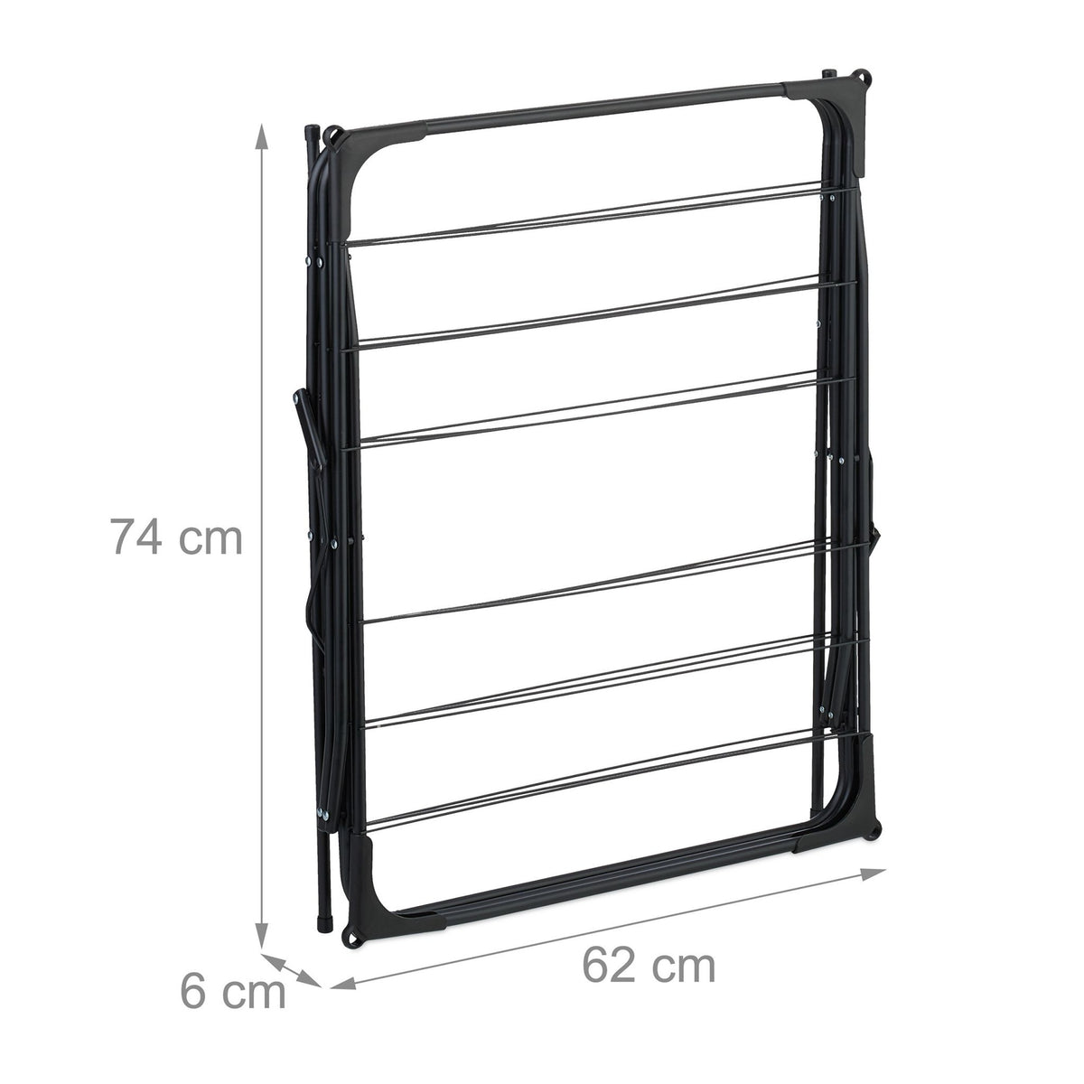 Folding tower clothes horse