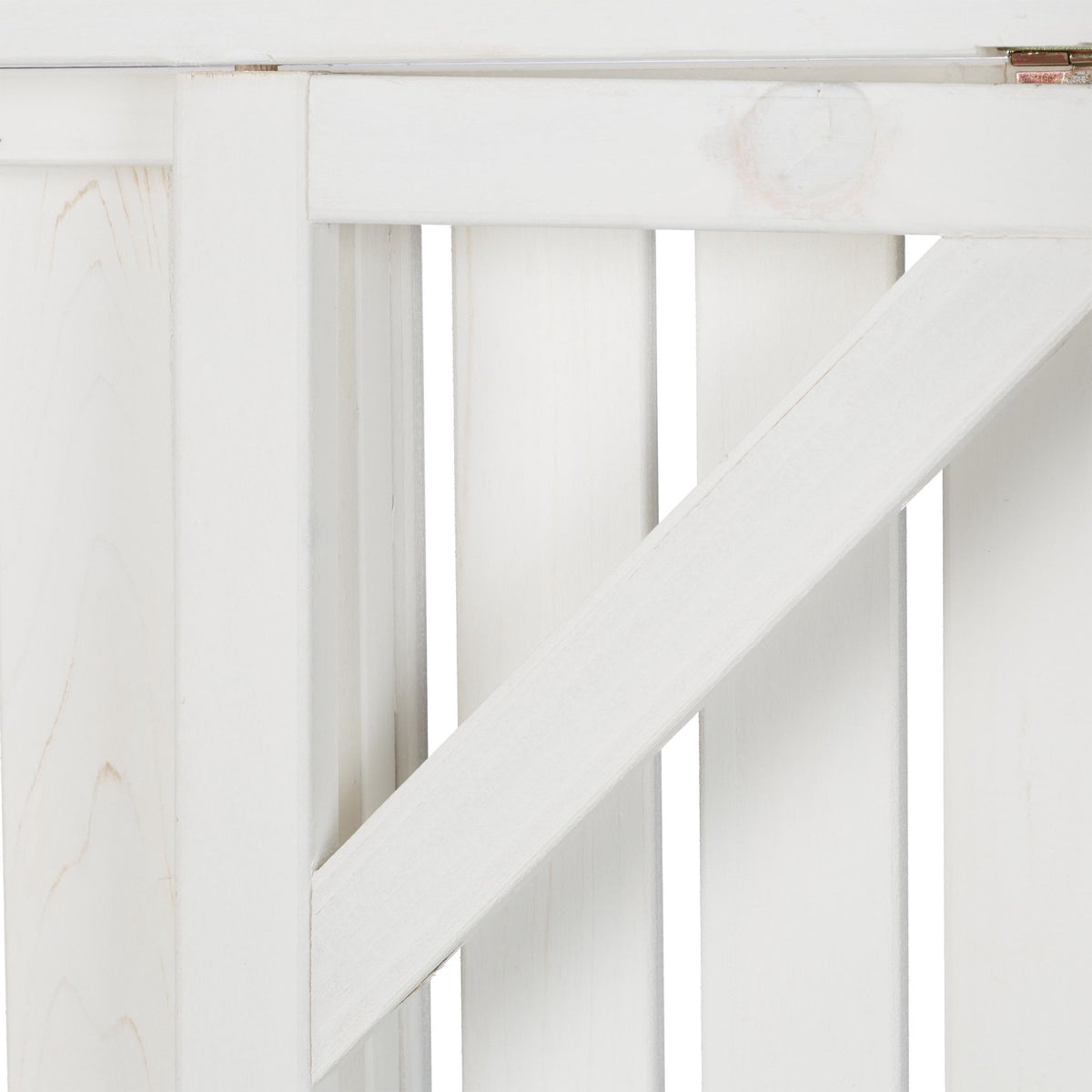 Folding wooden balcony table