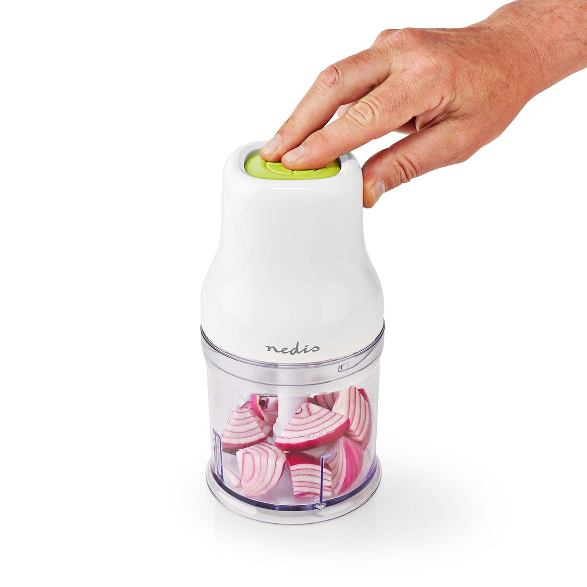 Food Chopper | 200 W | 0.5 l | Plastic | 1 speed setting | White