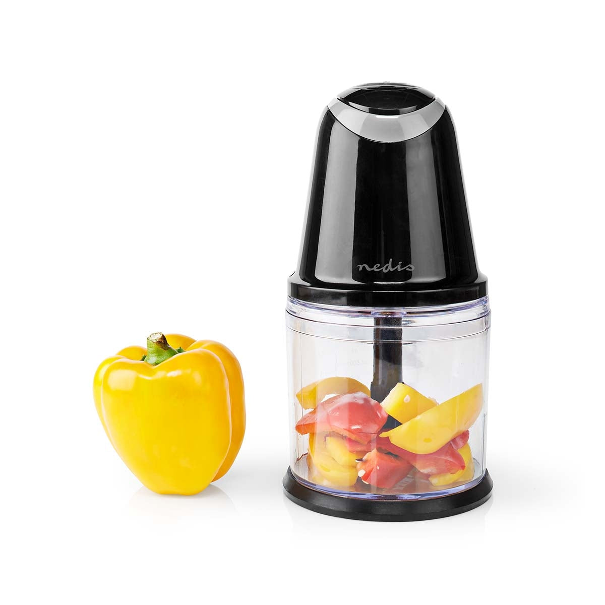 Food Chopper | 260 W | 0.5 l | Plastic | 2 speed setting | Black