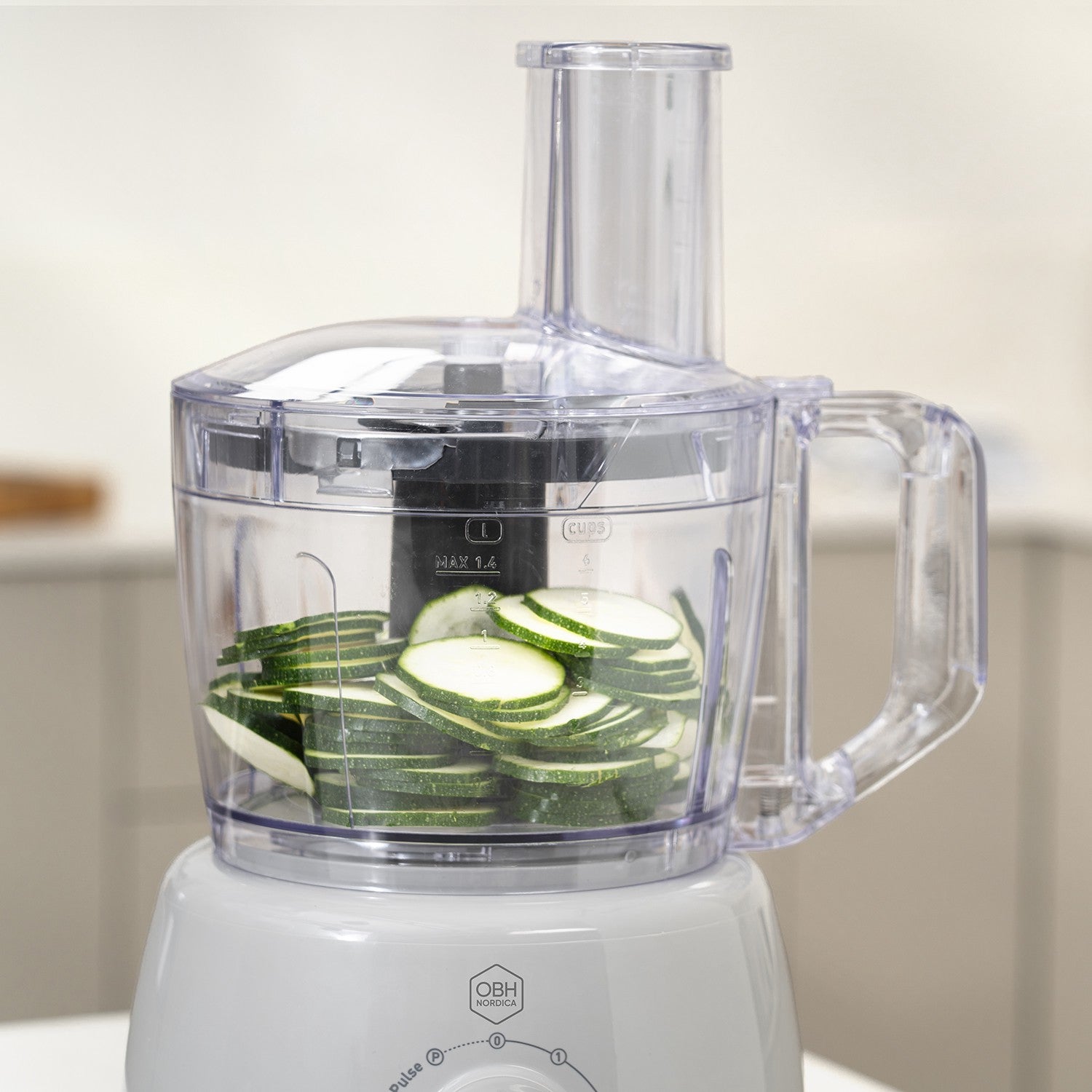 Food Processor – 2.4L, Grey, 500W, Multi-Function