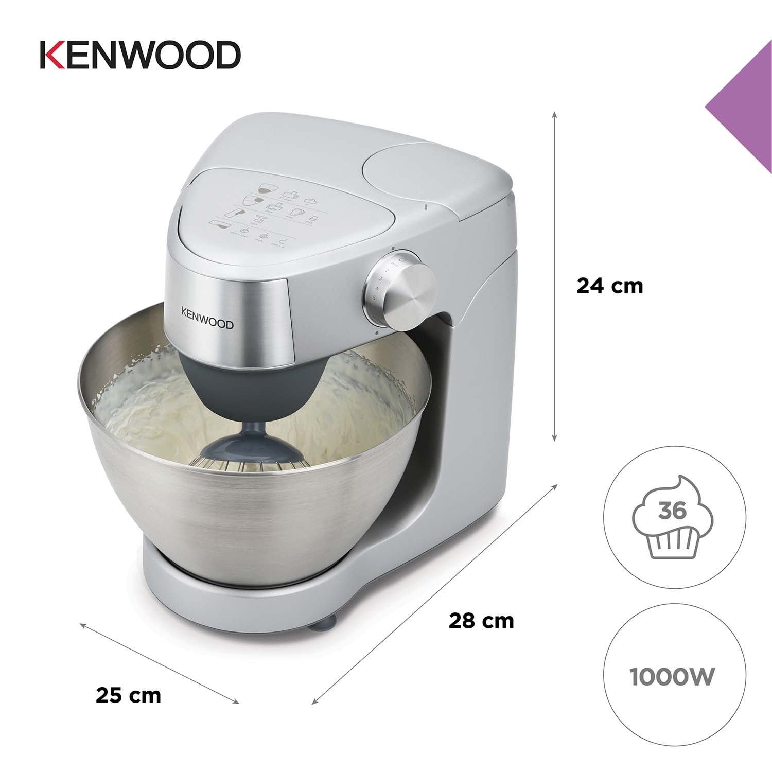 Food Processor, 2.9L Capacity, Stainless Steel