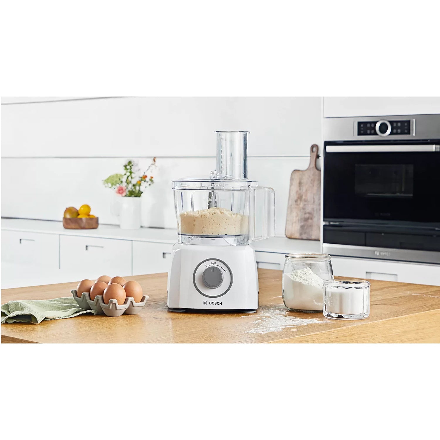 Food processor 800 W, white MCM3110W