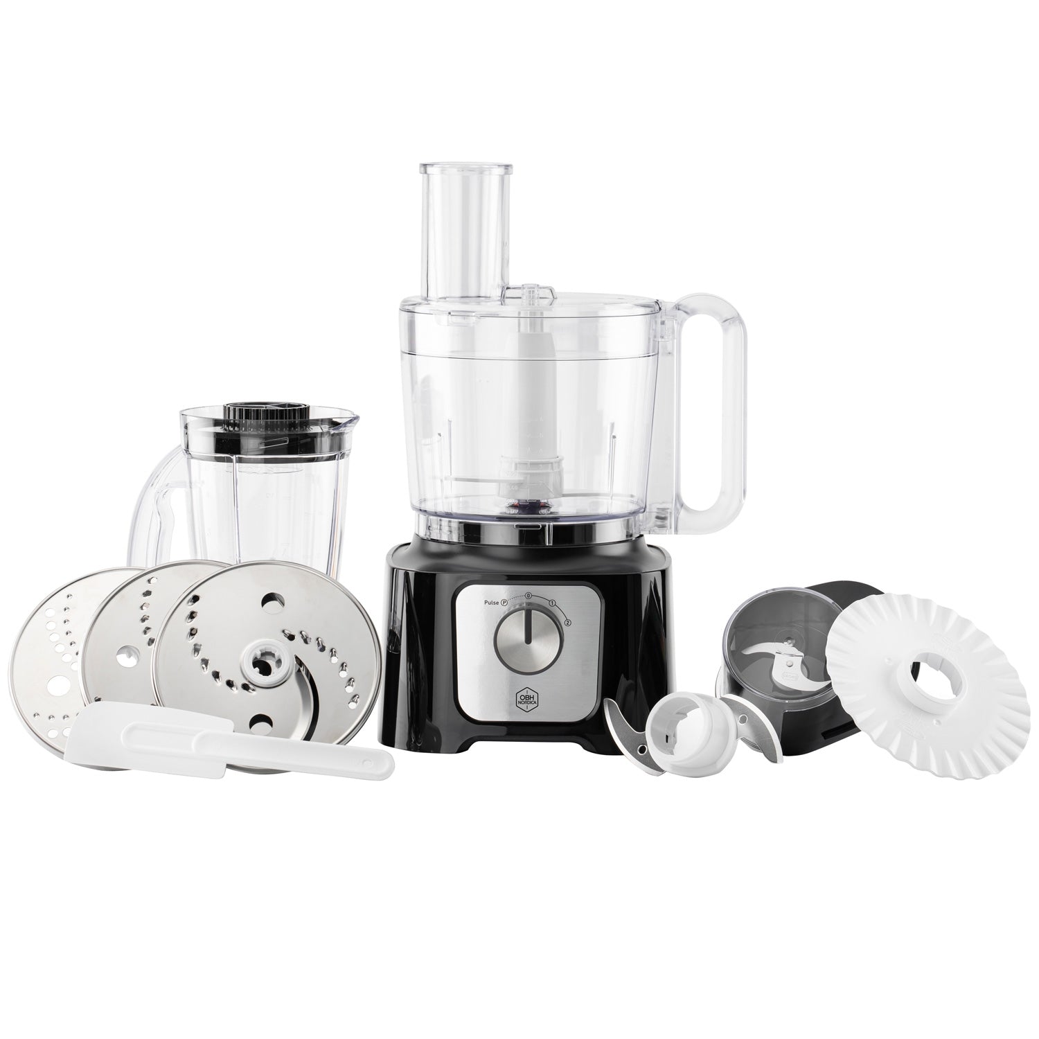Food processor 800 watts Double Force Compact