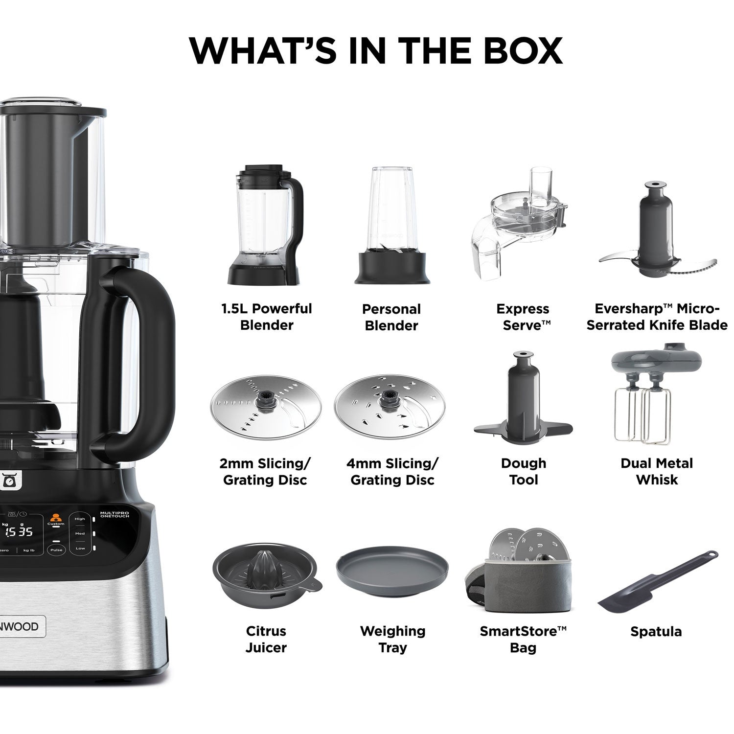 Food processor PRO FDM73.850SS MultiPro OneTouch