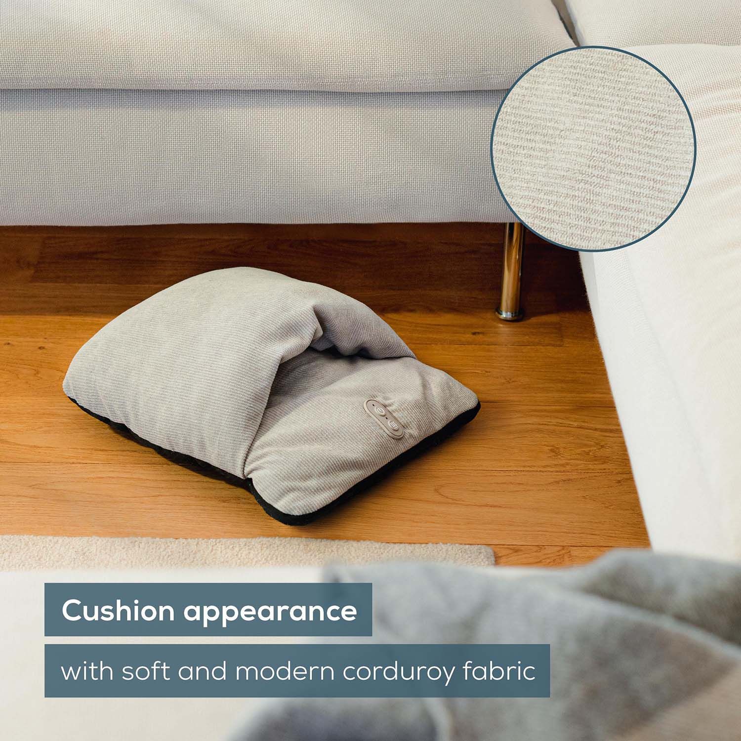 Foot Massager and Warmer 2-in-1 Device