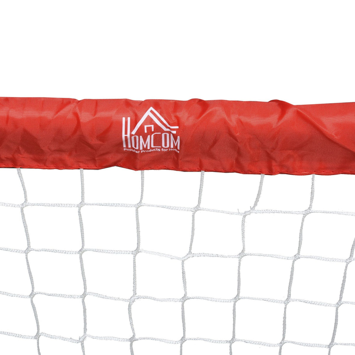 Football Goals Set Of 2 Mini Goals, Foldable Made Of Steel (Q195) And Tetrolon, Red, 90X36X60 Cm