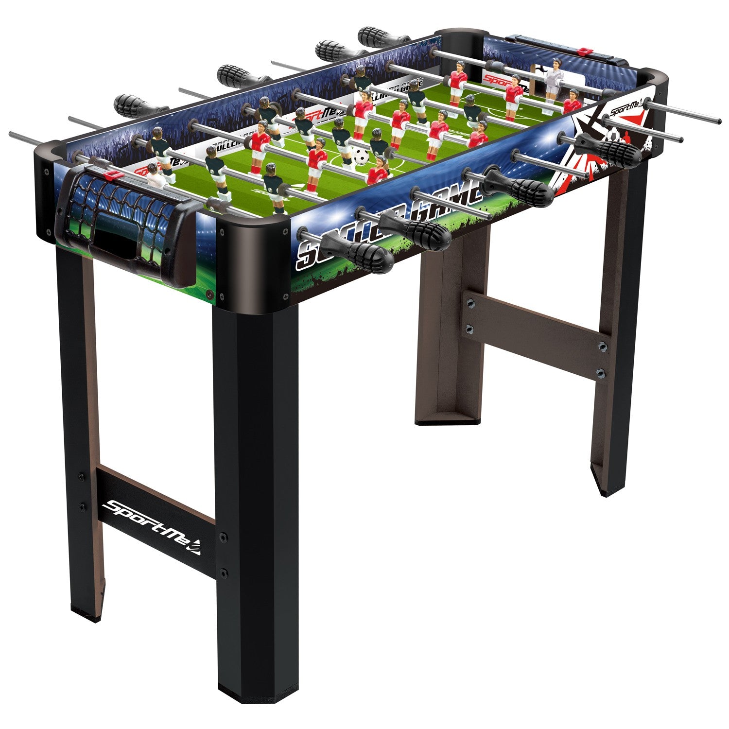 Football game on legs