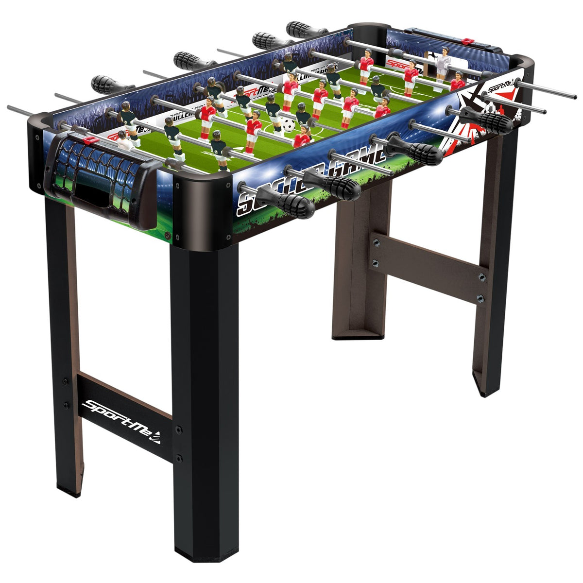 Football game on legs